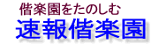 速報偕楽園